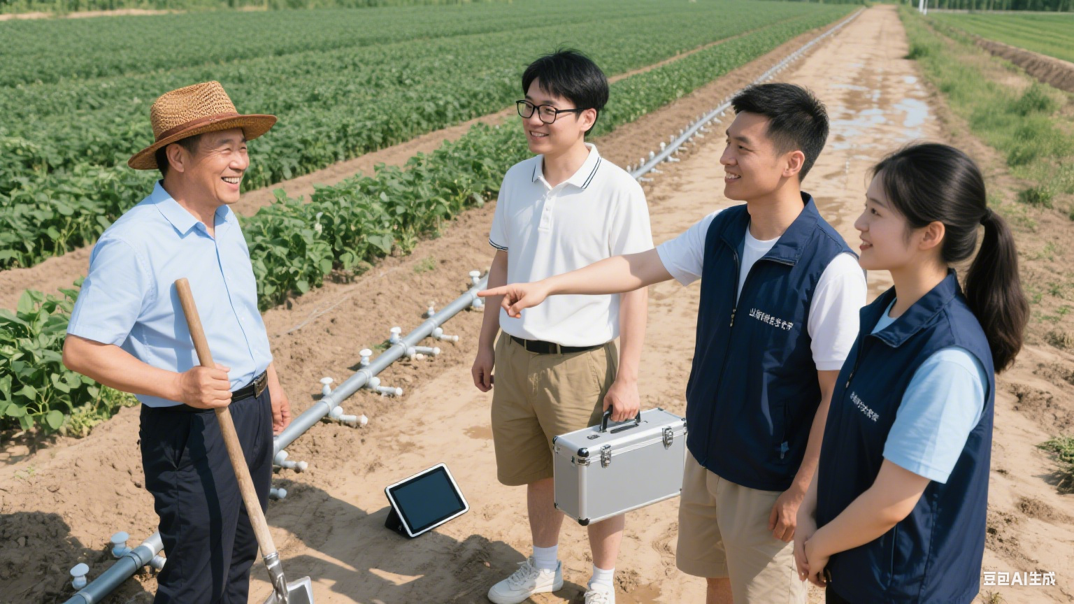 Intelligently matching technical needs to promote the application of high-efficiency water-saving irrigation technology in farmland